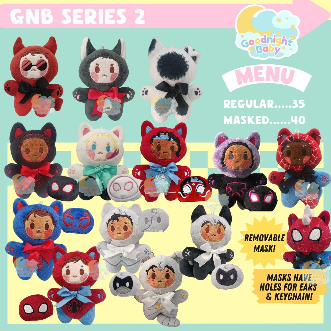 Goodnight Baby Plush Keychain Collection SERIES 2 – Noble Demons