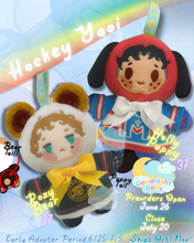 Load image into Gallery viewer, Hockey Yaoi Goodnight Baby Plush Keychain Collection SERIES 9[ ROUND 2 PREORDER SHIPS NOV/DEC