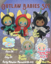 Load image into Gallery viewer, Outlaw Babies Goodnight Baby Plush Keychain Collection SERIES 9 [ ROUND 2 PREORDER SHIPS NOV/DEC