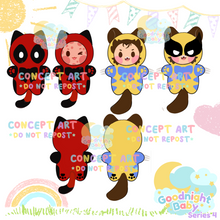 Load image into Gallery viewer, Goodnight Baby Plush Keychain Collection SERIES 4