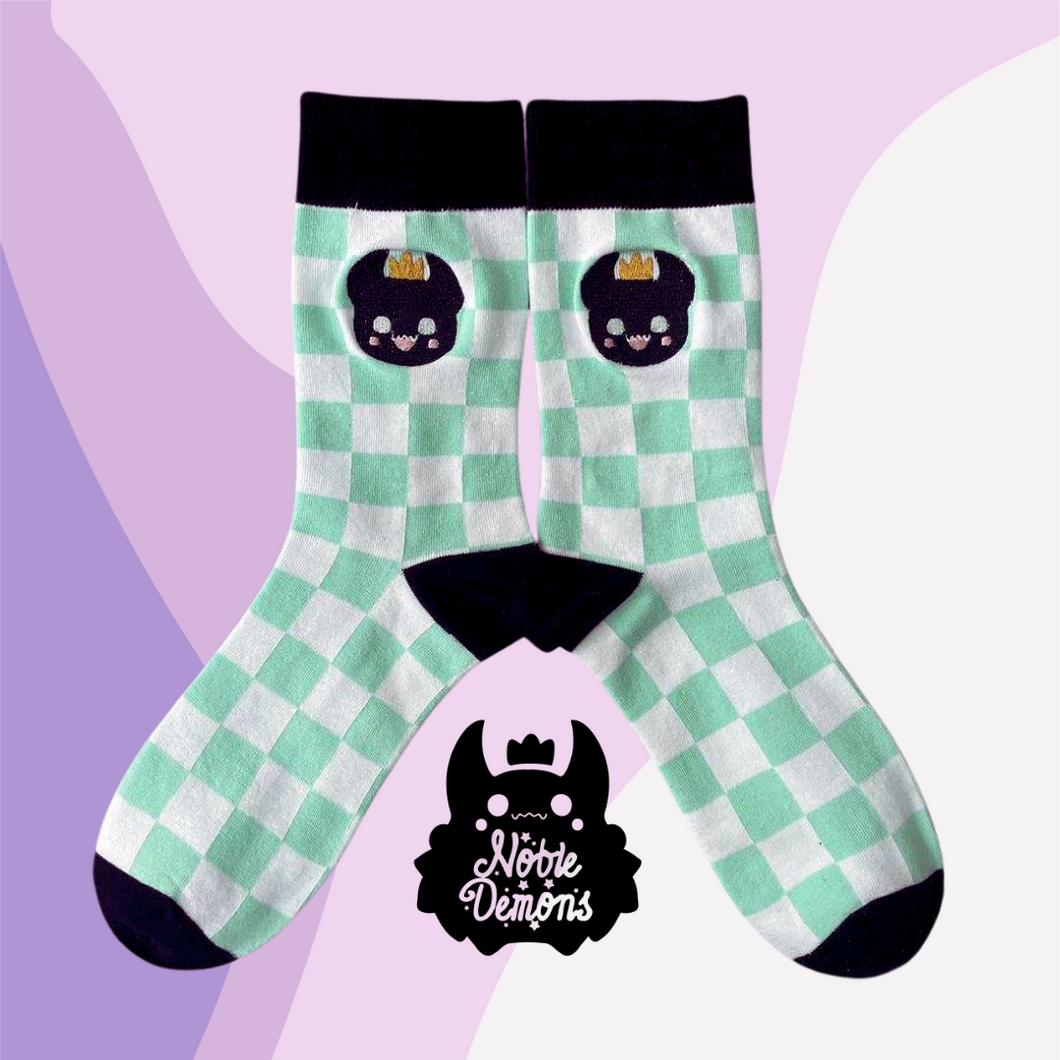 Noble Checker Socks