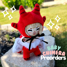 Load image into Gallery viewer, Baby Chimera Plush Keychain