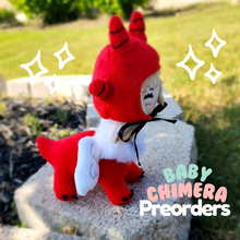Load image into Gallery viewer, Baby Chimera Plush Keychain