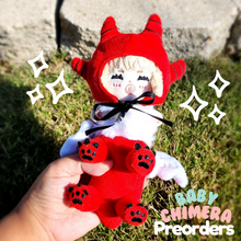Load image into Gallery viewer, Baby Chimera Plush Keychain
