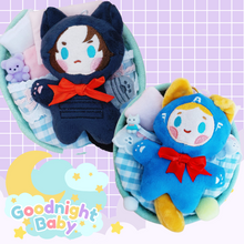 Load image into Gallery viewer, Goodnight Baby Plush Keychain Collection
