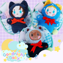 Load image into Gallery viewer, Goodnight Baby Plush Keychain Collection