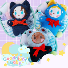 Load image into Gallery viewer, Goodnight Baby Plush Keychain Collection
