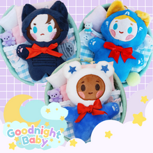 Load image into Gallery viewer, Goodnight Baby Plush Keychain Collection