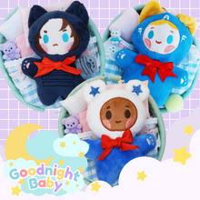 Load image into Gallery viewer, Goodnight Baby Plush Keychain Collection
