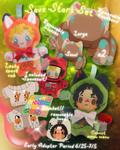 Load image into Gallery viewer, Save Stars Goodnight Baby Plush Keychain Collection SERIES 9 [ ROUND 2 PREORDER SHIPS NOV/DEC