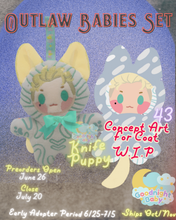 Load image into Gallery viewer, Outlaw Babies Goodnight Baby Plush Keychain Collection SERIES 9 [ ROUND 2 PREORDER SHIPS NOV/DEC