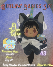 Load image into Gallery viewer, Outlaw Babies Goodnight Baby Plush Keychain Collection SERIES 9 [ ROUND 2 PREORDER SHIPS NOV/DEC