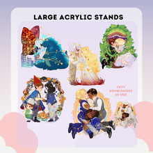 Load image into Gallery viewer, Horror Pairings Acrylic Stands
