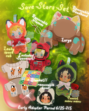 Load image into Gallery viewer, Save Stars Goodnight Baby Plush Keychain Collection SERIES 9 [ ROUND 2 PREORDER SHIPS NOV/DEC