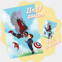 Load image into Gallery viewer, Sam &amp; Bucky Print
