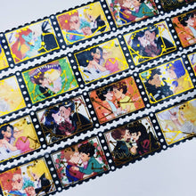 Load image into Gallery viewer, Romance Horror Movie Film Roll Washi Tape.