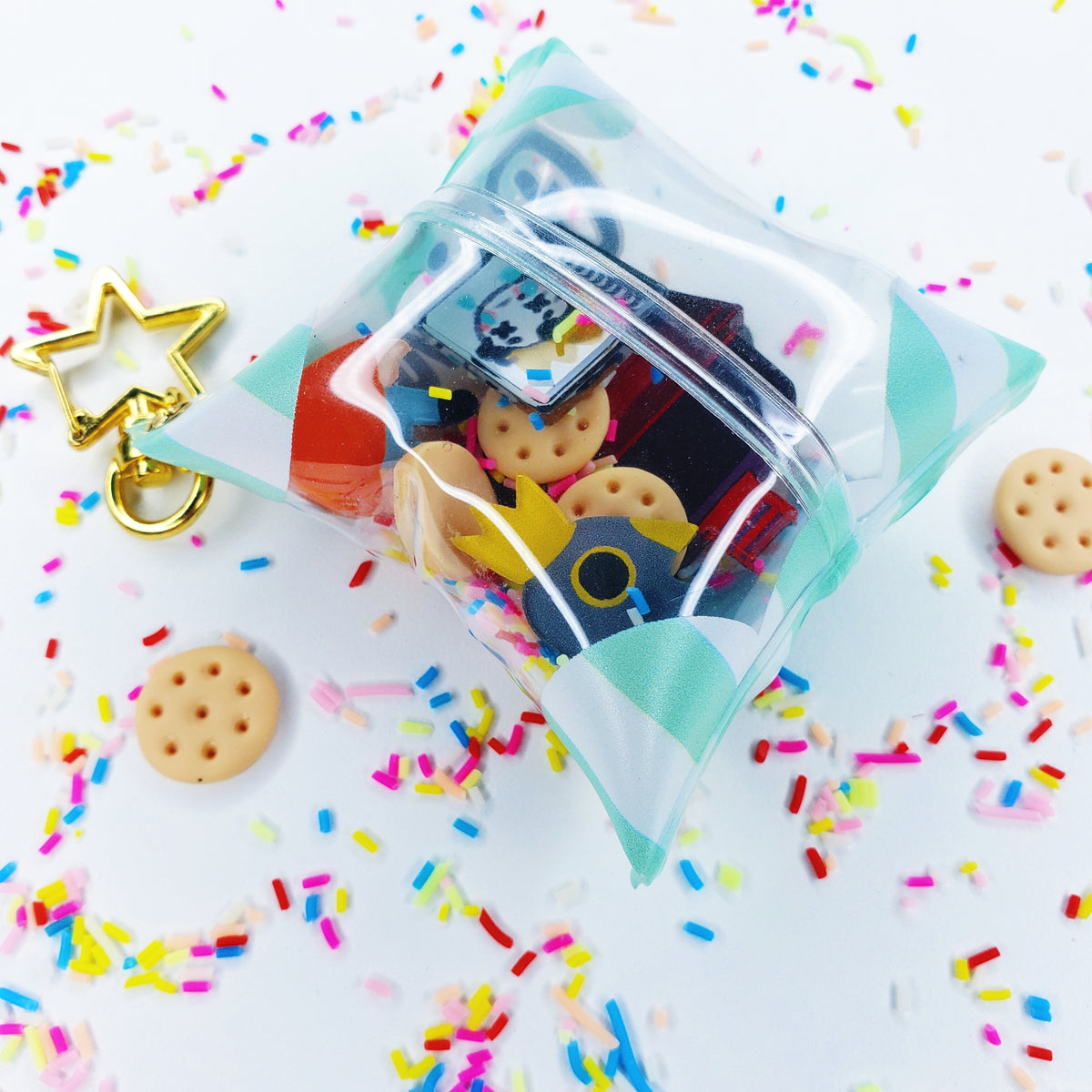 Hereditary Paimon Candy Bag Charm Noble Demons