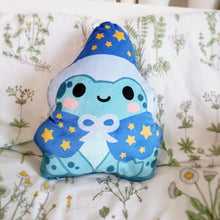 Load image into Gallery viewer, Wizard Froggy Pillow
