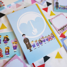 Load image into Gallery viewer, Umbrella Academy x Madeline Dotted Notebook