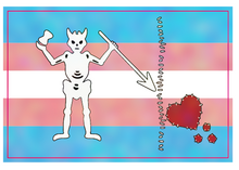 Load image into Gallery viewer, OFMD Pride Flag Charity Stickers