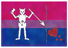 Load image into Gallery viewer, OFMD Pride Flag Charity Stickers
