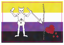 Load image into Gallery viewer, OFMD Pride Flag Charity Stickers