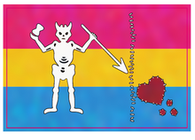 Load image into Gallery viewer, OFMD Pride Flag Charity Stickers