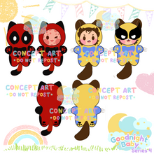 Load image into Gallery viewer, Goodnight Baby Plush Keychain Collection SERIES 4 [PREORDER SHIPS IN DECEMBER]
