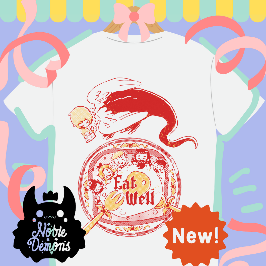 Eat Well Dungeon Meshi Shirt [PREORDER SHIPS IN OCTOBER]