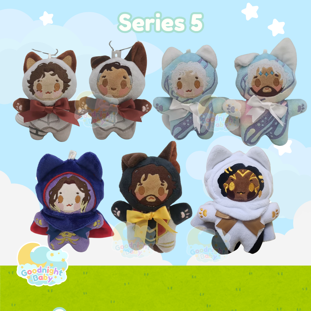 Goodnight Baby Plush Keychain Collection SERIES 5 – Noble Demons