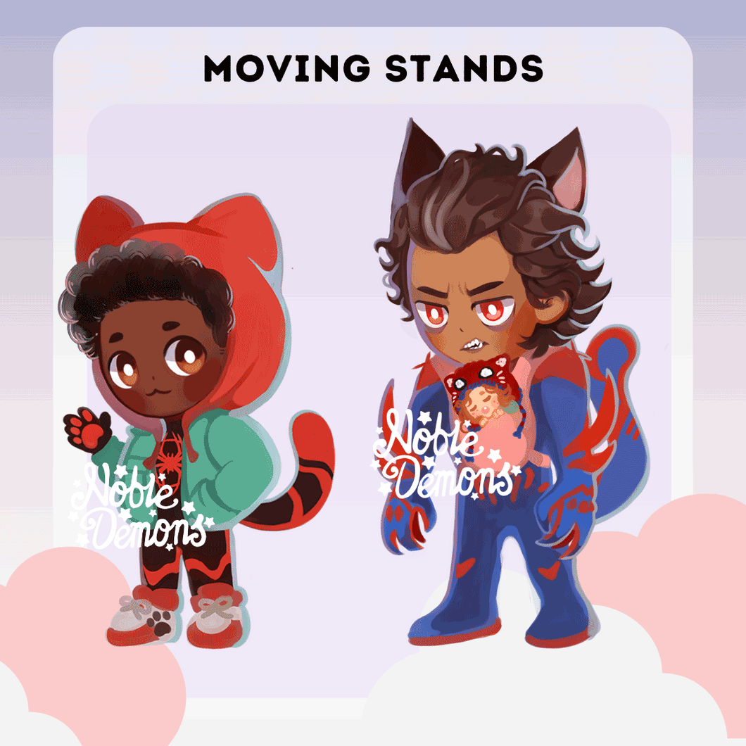 Meowverse Moving Stands [Preorder ships in Mid September]