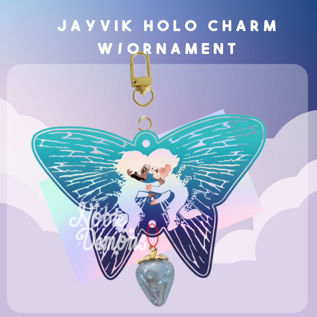 Jayvik Butterfly Holo Charm [PREORDER SHIPS FEBRUARY]