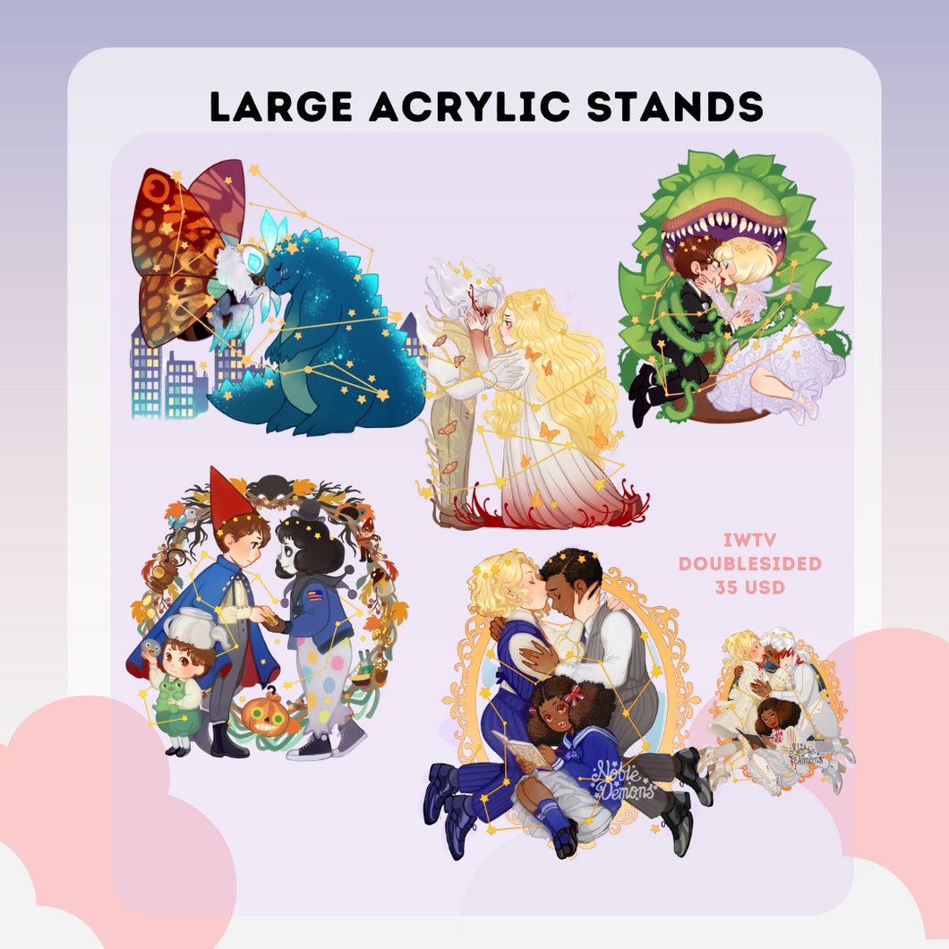 Horror Pairings Acrylic Stands
