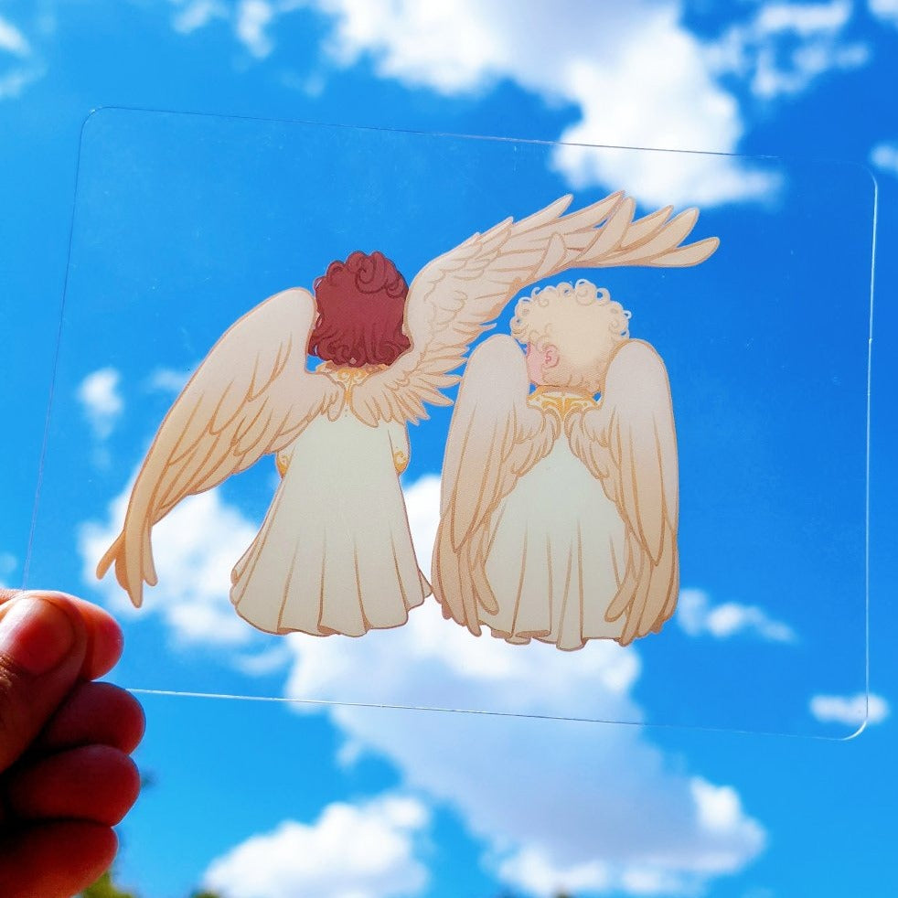 Good Omens Clear Cards