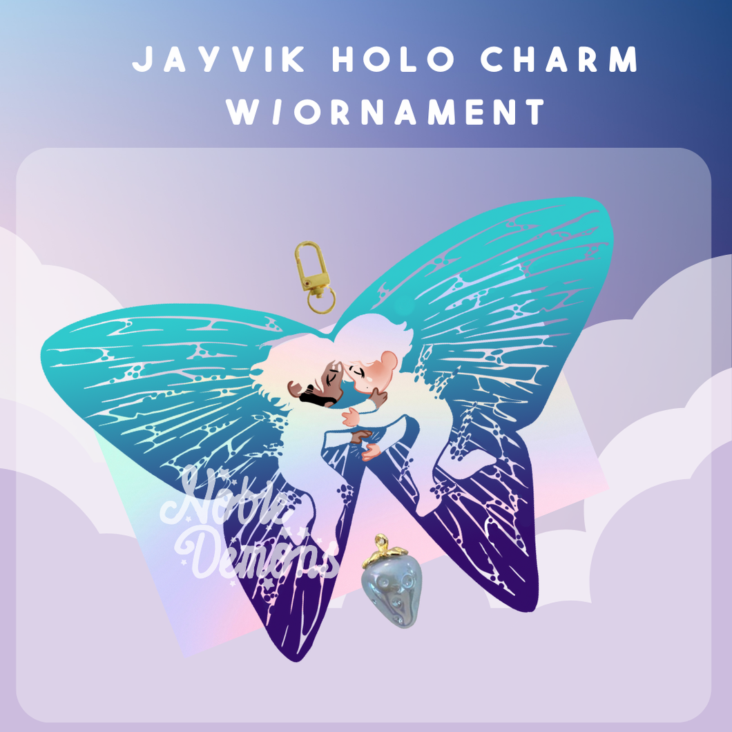 Jayvik Butterfly Holo Charm [PREORDER SHIPS FEBRUARY]