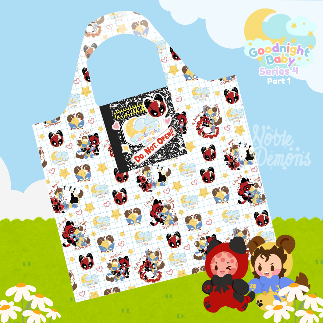 Goodnight Baby series 4 Part 1  Foldable Tote Bag