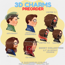 Load image into Gallery viewer, Bucky Collection 3D Charms
