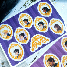 Load image into Gallery viewer, Clear Umbrella Academy Sticker Sheets
