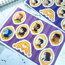 Load image into Gallery viewer, Clear Umbrella Academy Sticker Sheets
