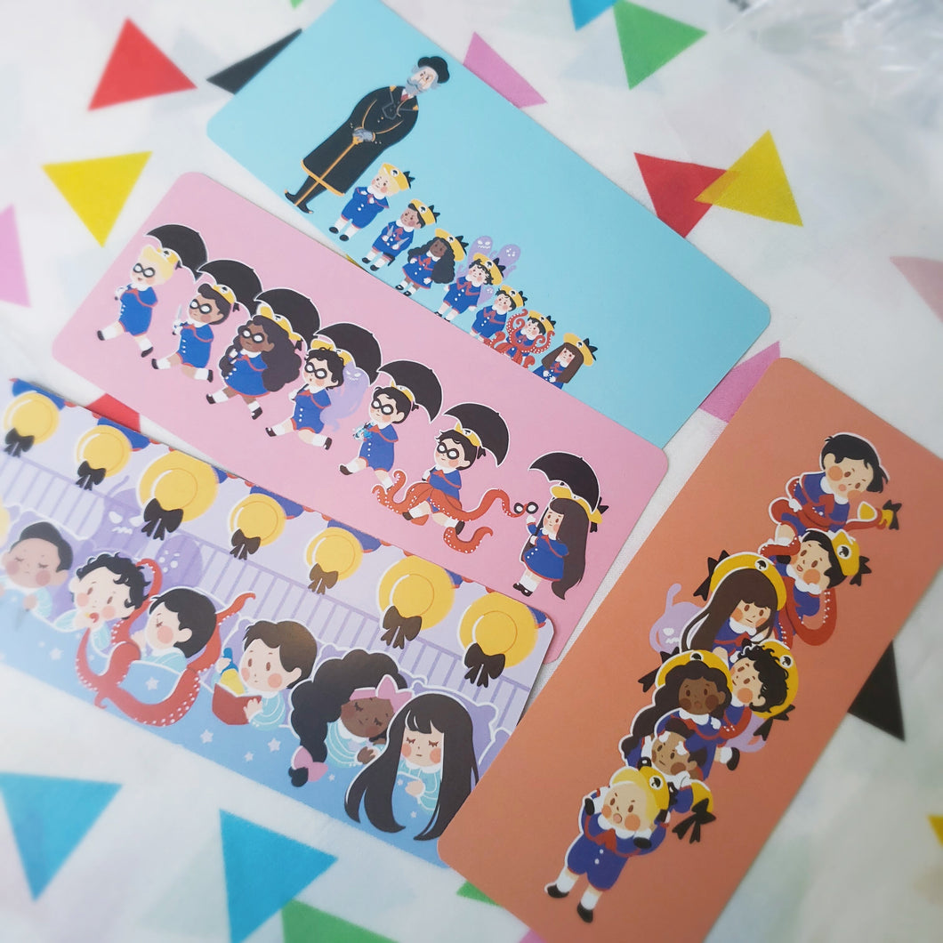 Umbrella Academy x Madeline Bookmarks