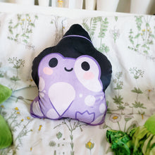 Load image into Gallery viewer, Witch Froggy Pillow
