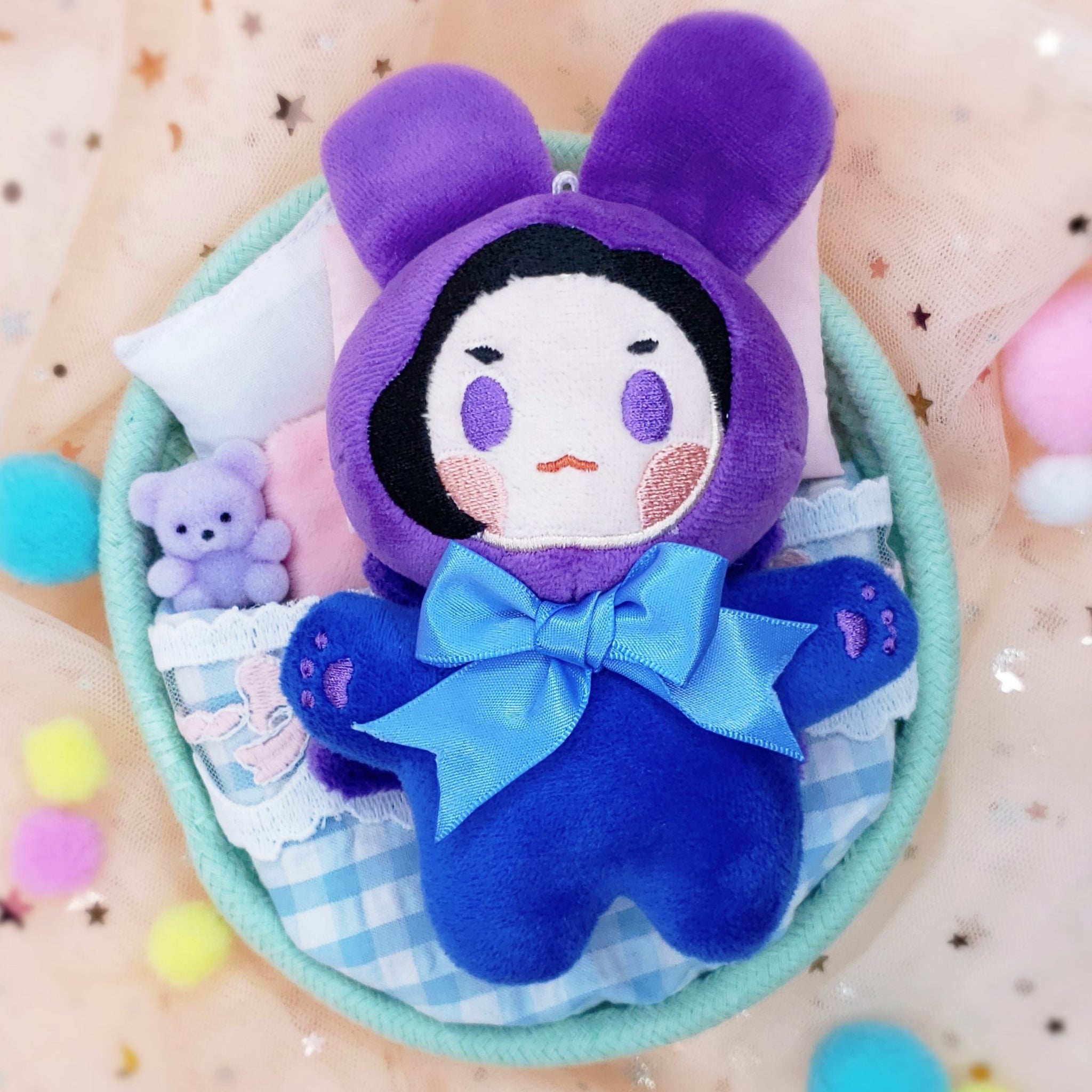 Goodnight Baby Plush Keychain Collection – Noble Demons