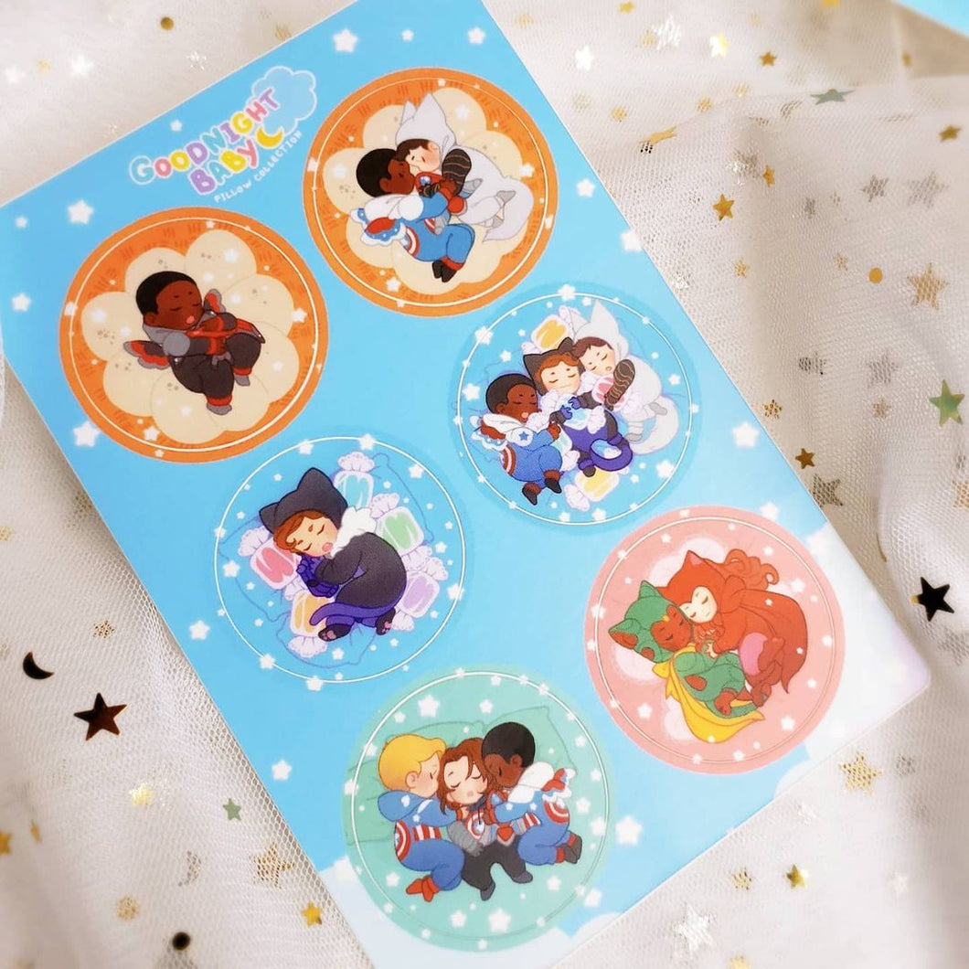 Goodnight Baby Sticker Sheets