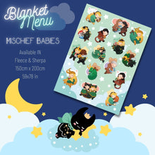 Load image into Gallery viewer, Mishief Babies Blanket
