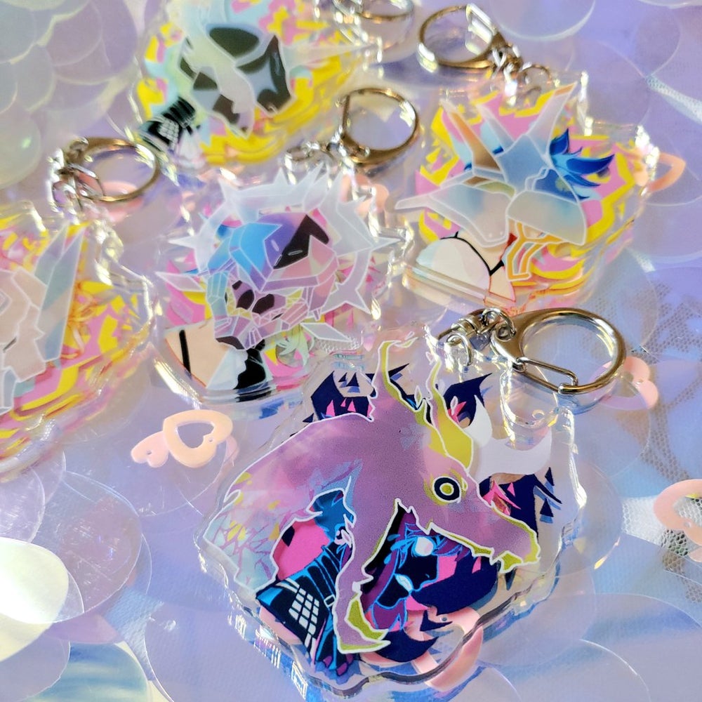 Promare 3D Charms