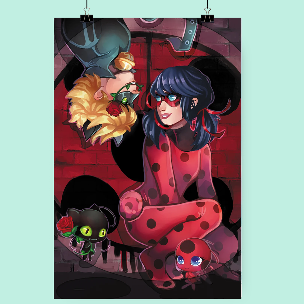 11x17 Miraculous Ladybug Print – Noble Demons